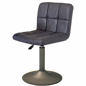 【新品】昇降式カウンターチェア セピアブロンズ脚 ロータイプ WY-451VS ヴィンテージブラック 家具 椅子