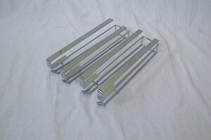 [ unused goods / warehouse storage goods ]221024005 glass hanger 2 point set insertion type 10 -inch wine glass rack glass rack silver * one point thing 