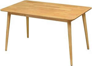 【中古特価】240227002 カフェテーブル CT-130 ナチュラル 天然木 北欧 食卓テーブル 木製テーブル ダイニングテーブル 4人掛け おしゃれ