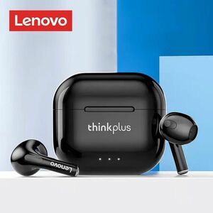 Lenovo thinkplus LP40 plus ワイヤレスイヤホン ブラック(黒) 