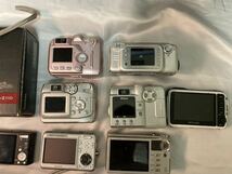 まどめ売りデジタルカメラ CASIO Canon Panasonic EXILIM FUJIFILM RICOH 14台デジタルカメラまとめ_画像9