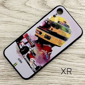 アイルトン・セナ アート iPhone XR ケース F1 マクラーレン ホンダ McLaren Honda スマホ