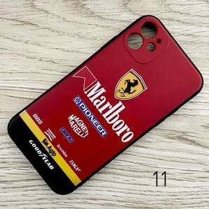 マールボロ フェラーリ iPhone 11 ケース F1 Ferrari マルボロ プロスト アレジ シューマッハ スマホ