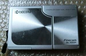 KYOCERA Finecam SL300R　中古美品　動作品　回転レンズ　スイバル機構