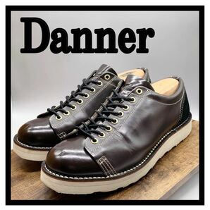 Danner [ダナー] JUNIPER ジュニパー D910001 ローカット レザーシューズ レースアップ ダークブラウン 茶色 US9.5 27.5cm革靴 アウトドア 