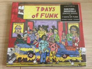 7 DAYS OF FUNK CD！新品！Snoop Dogg＆Dam Funk STONES THROW