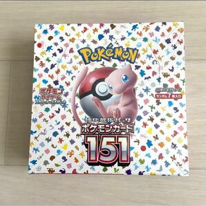 【未開封未使用】ポケモンカードゲーム 151 1BOX 強化拡張パック スカーレット バイオレット シュリンク付 ボックス