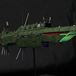 銀河英雄伝説 1/5000 アルバクリエイツ製 自由惑星同盟軍 第2艦隊旗艦「パトロクロス」var3「新たなる戦いの序曲」版 艦船模型完成品の画像10