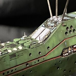 銀河英雄伝説 1/5000 アルバクリエイツ製 自由惑星同盟軍 第2艦隊旗艦「パトロクロス」var3「新たなる戦いの序曲」版 艦船模型完成品の画像7