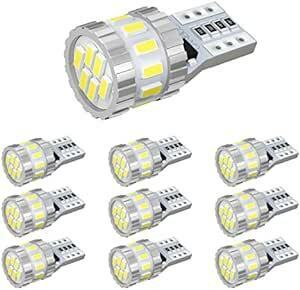 BORDAN T10 LED ホワイト 爆光 キャンセラー内蔵 ポジションランプ ナンバー灯 ルームランプ 高耐久 無極性 301