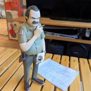 Yusuke Hanai 花井祐介 Stranger Things ストレンジャー・シングス Coffee and Contemplation Jim Hopper フィギュアの画像1