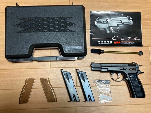 【送料込・中古美品】KSC Cz75 2nd セカンドバージョン ABS 非7 system ガスガン エアガン エアーソフトガン