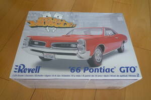 レベル Revell　1/25　ポンティアック　GTO　`66　シュリンク包装未開封品　パッケージにイタミ有り