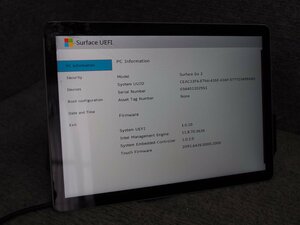 Microsoft Surface Go2 1927 128GB OS less screen crack deformation Junk D50447