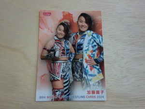 BBM 2024　035 加藤園子 女子プロレスカード