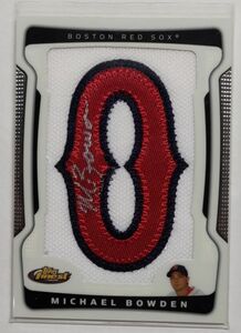 来日外国人 ボウデン 2009 Topps Finest Auto 直筆サイン 218枚限定 西武