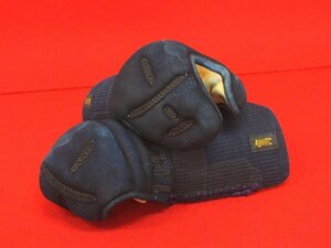 s7907* arm guard kote single goods * general oriented * hand .1.5 minute * navy blue deer leather * kendo protector 