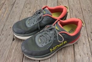 HOKA ONEONE BONDI7 WIDE グレー 表11.5(2E)