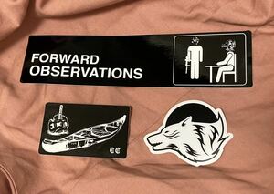 Forward Observations Group Spiritus systems sticker set 