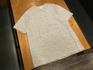 美品 日本製 ホワイツビル WHITESVILLE WV73544 半袖Tシャツ XL グレー クルーネック パックT 無地 アメカジ トップス メンズ 古着 東洋