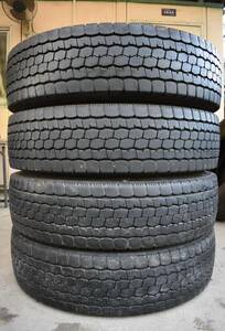 送料無料 11R22.5 BRIDGESTONE M888 2022 年製 4本セット 残り溝10mm～11mm