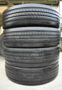 送料無料 295/80R22.5 BRIDGESTONE R225 FOR BUS USE 2021~202008製 4本 set 