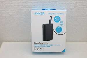 新品未開封 Anker PowerCore 10000 black モバイルバッテリー フルスピード充電 コンパクト 大容量 安心の保護機能 PSE技術 PowerIQ搭載