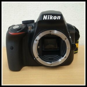 1円～ Nikon デジタル一眼レフカメラ D3300 ボディ 動作確認済み DXフォーマット 2416万画素