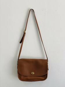 COACH Coach shoulder bag Old Coach M-9790 Brown 