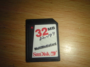 M-SD-3 SDメモリーカード　32MB　(SunDisk製)