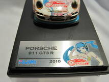 【中古品】FUJIMI 1/43 Porsche 911 GT3 R Good smile Racing 2010　ポルシェ グッドスマイルレーシング _画像4