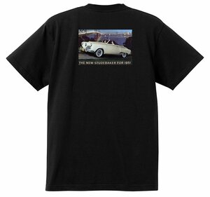 アドバタイジング スチュードベイカー 2401 黒 Ｔシャツ 1952 1951 1950 チャンピオン コマンダー