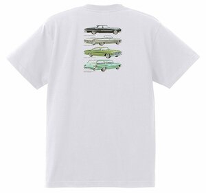 アドバタイジング ダッジ 1851 白 Ｔシャツ 1961 1960 ダート ポラーラ ランサー トラック マタドール モパー アメ車