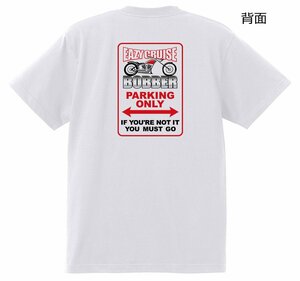 EAZY CRUISE カーショー バイカー Ｔシャツ BOBBER 白 S/M/L/XL ボバー トライアンフ バイク クリックポスト可