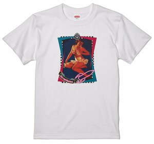 ピンナップガール Ｔシャツ 50's ヌード ロカビリービンテージ 66 オールディーズ ドゥーワップ レトロ アンティーク風40'sバーガス 戦闘機