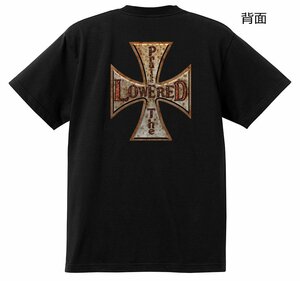 アイアンクロス Tシャツ ホットロッド ハーレーチョッパー黒 H19 ウエストコーストチョッパーズ ラットロッド カスタム kustom アメ車