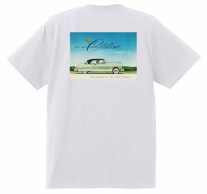 アドバタイジング ポンティアック 500 白 Ｔシャツ 1952 チーフテン スターチーフ ローレンシャン カタリナ ホットロッド