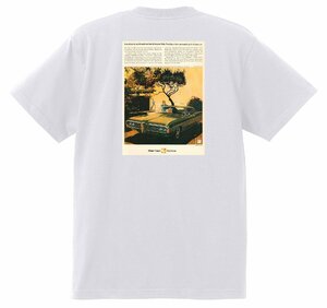 アドバタイジング ポンティアック Ｔシャツ 376 白 1968 ボンネビル gto ファイアバード アメ車