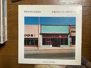 超希少 wim wenders written in the west schirmer art books 古き佳きアメリカの看板 建物 道路 写真集 洋書 ヴィム・ヴェンダース