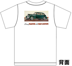 アドバタイジング パッカード 2926 白 Ｔシャツ 1940 1939 160 120 110 スーパー8 アメ車 オールディーズ アドバタイズメント