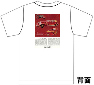 アドバタイジング オーバーン 3183 白 Ｔシャツ 1934 1933 1932 1931 1930 オーバン アメ車 ホットロッド アドバタイズメント auburn