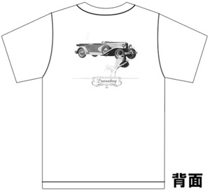 アドバタイジング デューセンバーグ 3244 白Ｔシャツ 1929 1927 1925 1922 アメ車 duesenberg クラシックカー ビンテージ アドバタイズメン