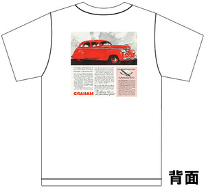 アドバタイジング グラハム 2614 白 Ｔシャツ 1940 1939 1938 graham アメ車 アドバタイズメント オールディーズ