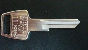 1968クライスラー ブランクキー 合鍵 1768ch インペリアル 300 ニューヨーカー ニューポート タウン＆カントリー ルバロン クラウン