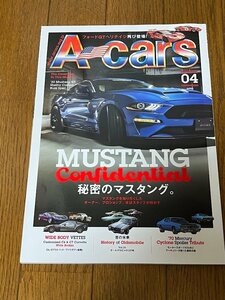 アメ車 雑誌 エーカーズ A-Cars 2022年 4月号 vol.348 マスタング ホットロッド ローライダー