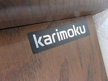美品　karimoku/カリモク　オーク材サイドチェスト　「AT14」シリーズ　整理タンス/リビングチェスト/サイドボード_画像9