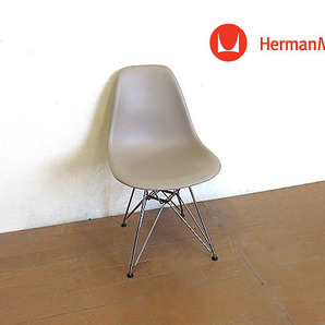 正規品/美品 HermanMiller/ハーマンミラー  イームズ サイドシェルチェア DSR エッフェル ワイヤーベースの画像1