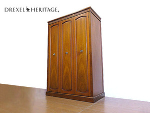 DREXEL HERITAGE/dorek cell worn Tey ji[Triune/ Try yun] wardrobe storage shelves / Western-style clothes chest Classic regular price approximately 90 ten thousand USA highest peak 