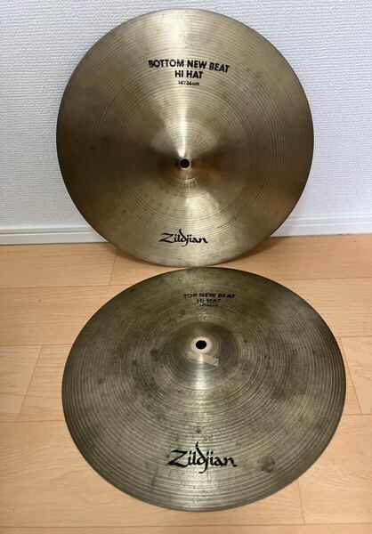 Zildjian ジルジャン　A 14インチ　New Beat Hihat ニュービートハイハット　ペア