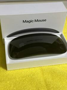 * used * Magic Mouse Black MMMQ3J/A Apple Magic mouse scratch have 